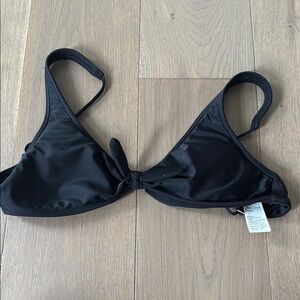 Black Triangle Bikini Top
